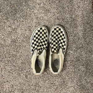 checkered vans